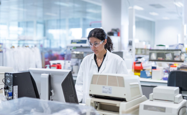 Laboratoire dans l'étude du rôle du microbiome | Oncodesign